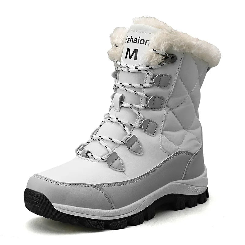 Winter Women Boots High Quality Keep Warm Snow Boots Women Lace-up Comfortable Ladies Boots Chaussures Femme