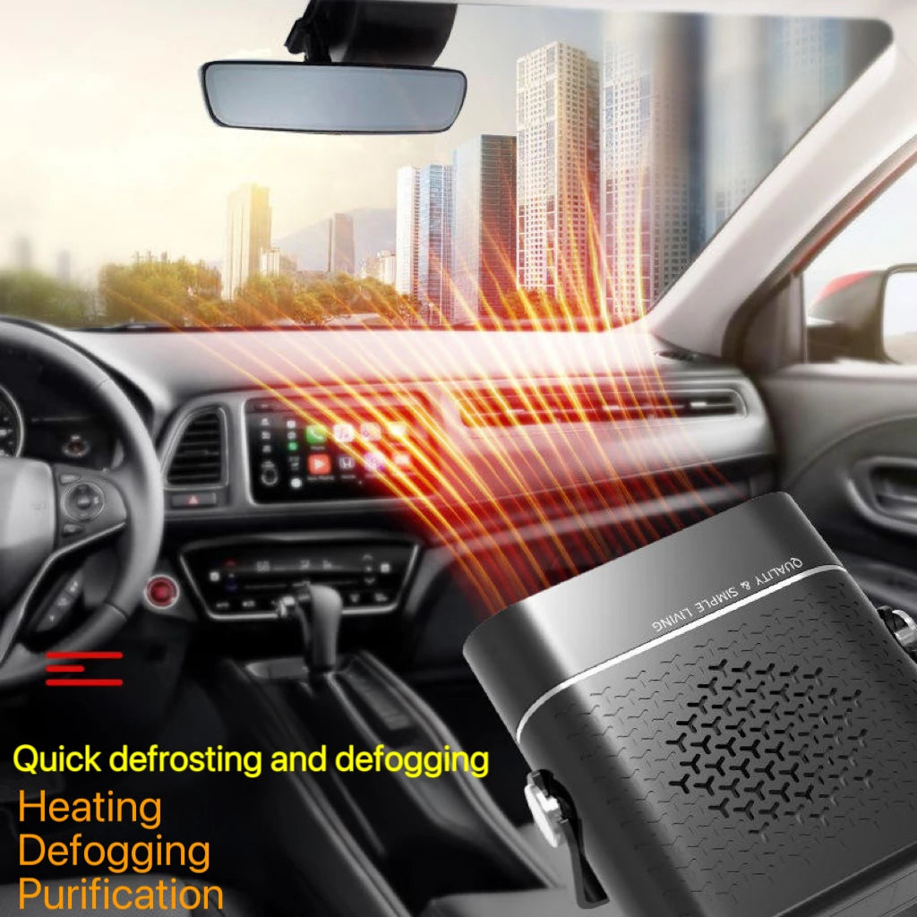 12v 24v Fast Heating Car Heater Truck Excavator Vehicle Interior Warmer Electric Heater for Cars Car Warmer Heater for Winter