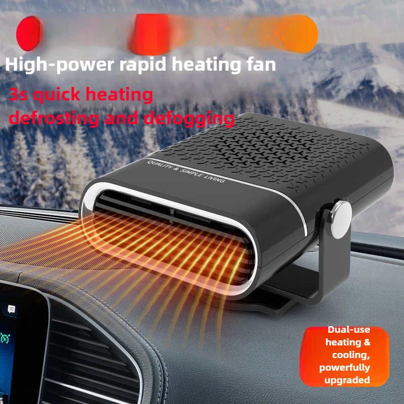12v 24v Fast Heating Car Heater Truck Excavator Vehicle Interior Warmer Electric Heater for Cars Car Warmer Heater for Winter