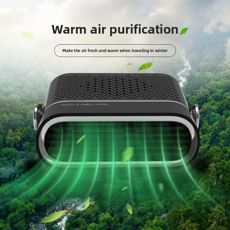 12v 24v Fast Heating Car Heater Truck Excavator Vehicle Interior Warmer Electric Heater for Cars Car Warmer Heater for Winter